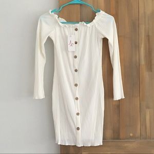 LEVELS Button-up Dress